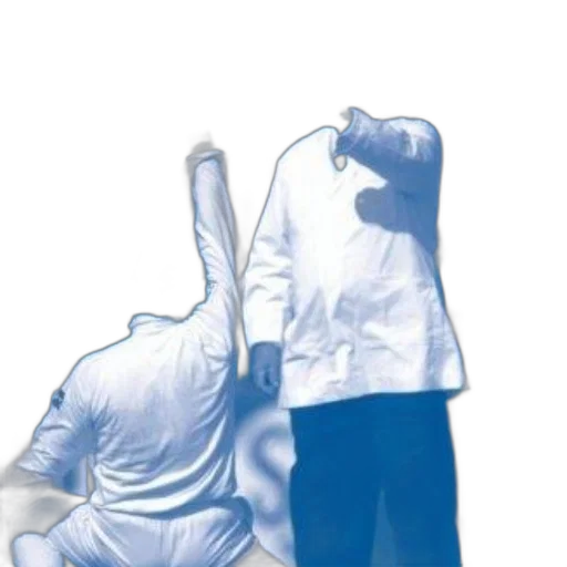 jacket, staff, mask, robot transparent PNG cut-out