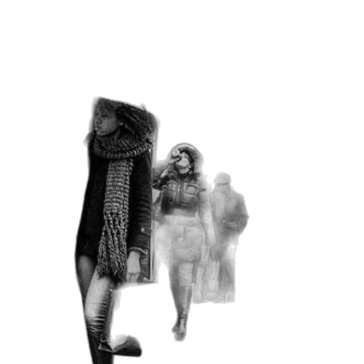 dress, jacket, creature, shoes transparent PNG cut-out