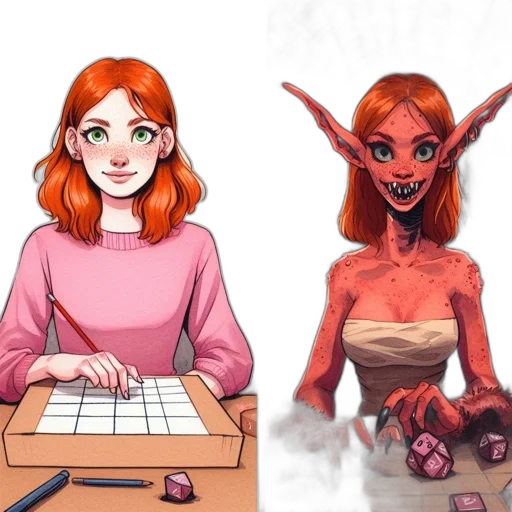 concept art, fantasy art, pixel art, comic book art transparent PNG cut-out