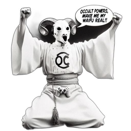 concept art, comic book art, individual, wearing transparent PNG cut-out