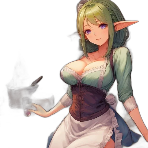 staff, dress, dragon, weapon transparent PNG cut-out