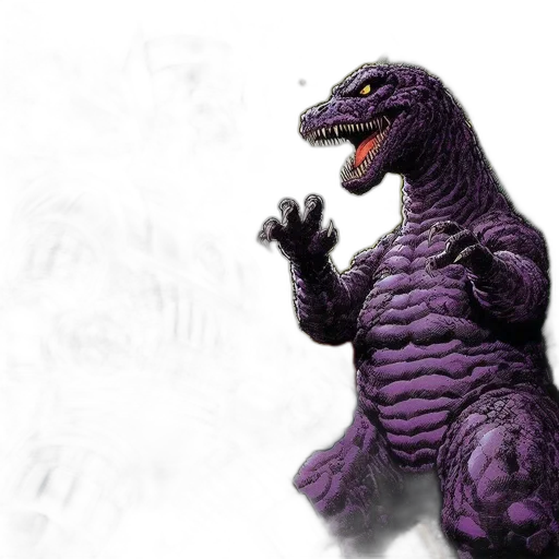 creature, dragon, animal, 3d render transparent PNG cut-out