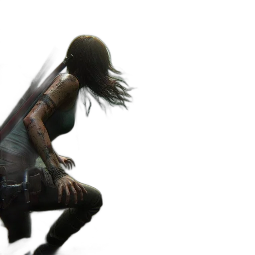 weapon, staff, sword, hair transparent PNG cut-out