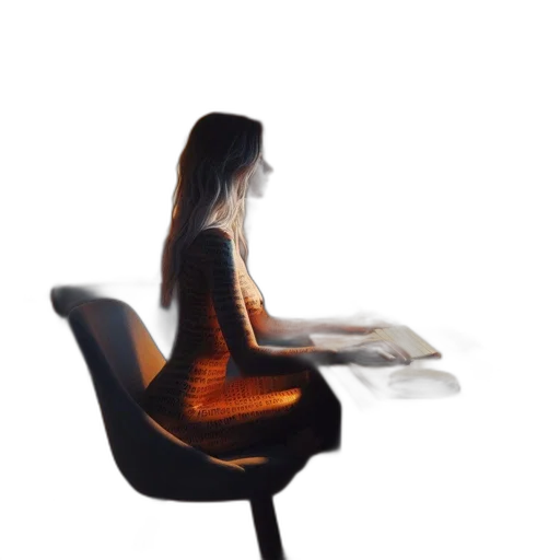 furniture, staff, dress, 3d render transparent PNG cut-out