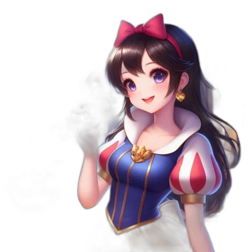dress, staff, crown, weapon transparent PNG cut-out