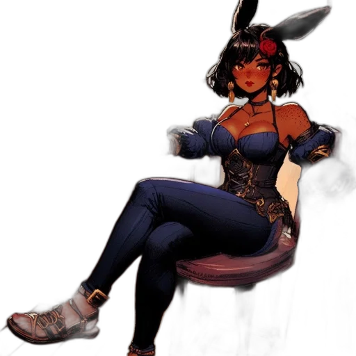 concept art, fantasy art, pixel art, comic book art transparent PNG cut-out