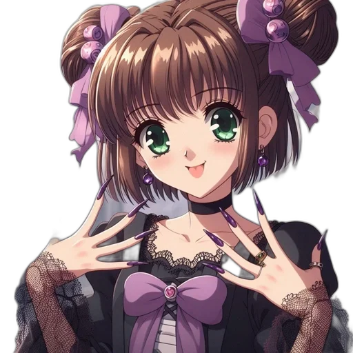 jewelry, staff, face, dress transparent PNG cut-out
