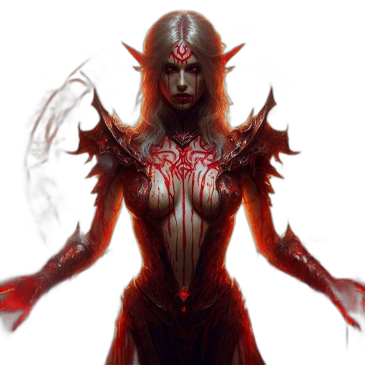 fantasy art, concept art, comic book art, pixel art transparent PNG cut-out