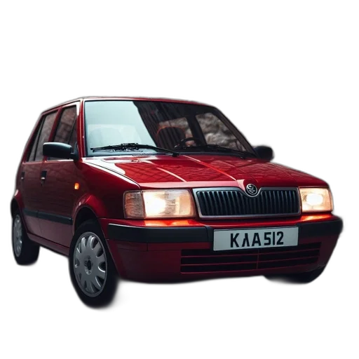 car, photorealistic, 3d render, red transparent PNG cut-out