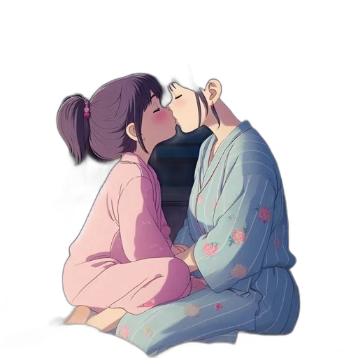 mask, anime, watercolor, concept art transparent PNG cut-out