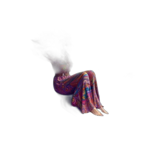 dress, umbrella, hair, creature transparent PNG cut-out