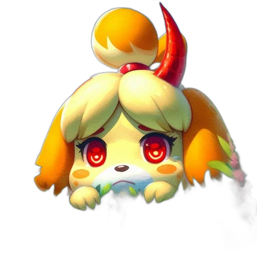 creature, staff, mask, animal transparent PNG cut-out