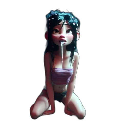 creature, dress, face, mask transparent PNG cut-out