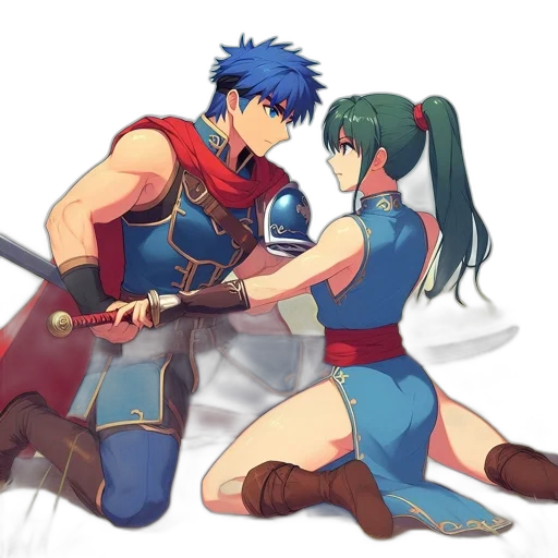 sword, weapon, fantasy art, anime transparent PNG cut-out