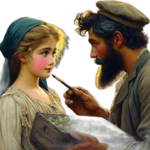 jewelry, oil painting, photorealistic, concept art transparent PNG cut-out