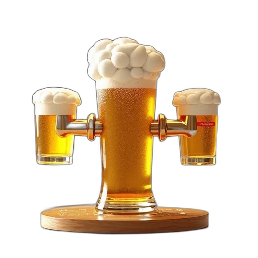 crown, weapon, food, 3d render transparent PNG cut-out