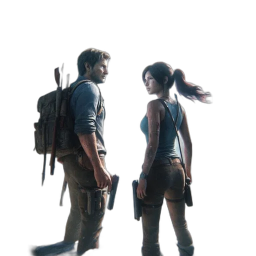 concept art, 3d render, pixel art, photorealistic transparent PNG cut-out