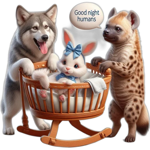 photorealistic, concept art, fantasy art, night transparent PNG cut-out
