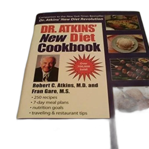 food, cookbook, titled, atkins transparent PNG cut-out