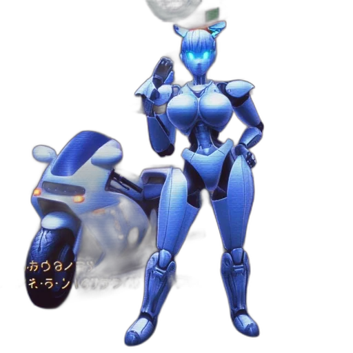 robot, staff, weapon, concept art transparent PNG cut-out