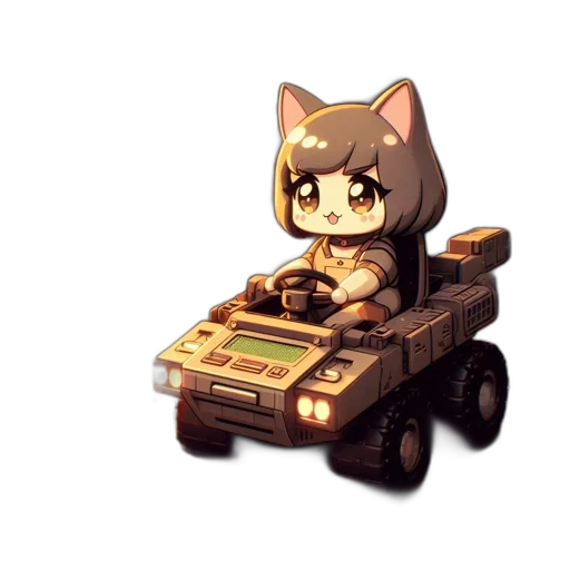 car, robot, weapon, animal transparent PNG cut-out