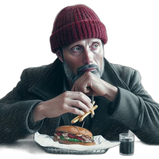food, hat, face, animal transparent PNG cut-out