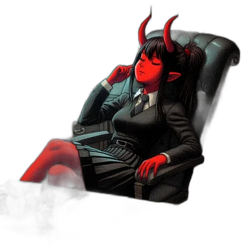 jacket, dragon, furniture, concept art transparent PNG cut-out