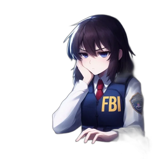 staff, weapon, face, jacket transparent PNG cut-out