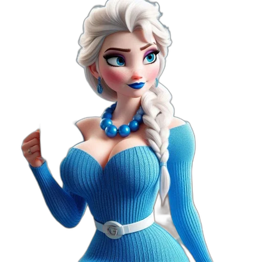 dress, 3d render, fantasy art, concept art transparent PNG cut-out