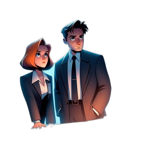 jacket, staff, concept art, comic book art transparent PNG cut-out