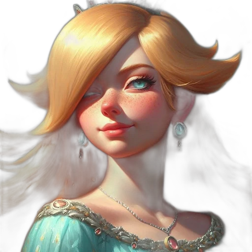 crown, face, dress, staff transparent PNG cut-out