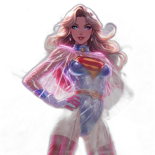 comic book art, concept art, fantasy art, watercolor transparent PNG cut-out