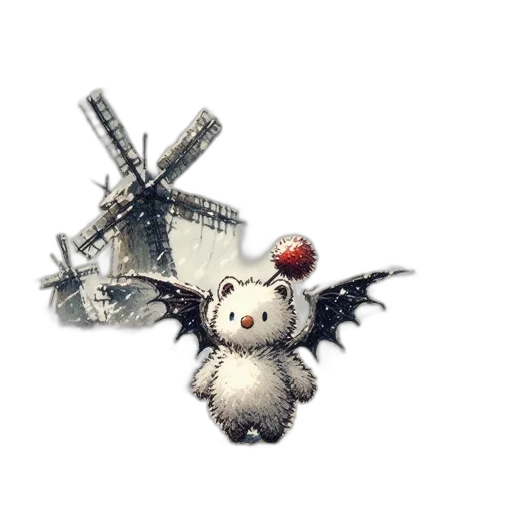weapon, robot, staff, creature transparent PNG cut-out