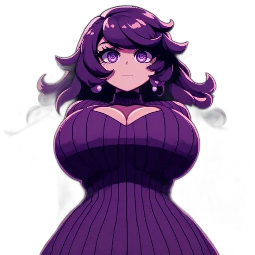 dress, creature, crown, staff transparent PNG cut-out