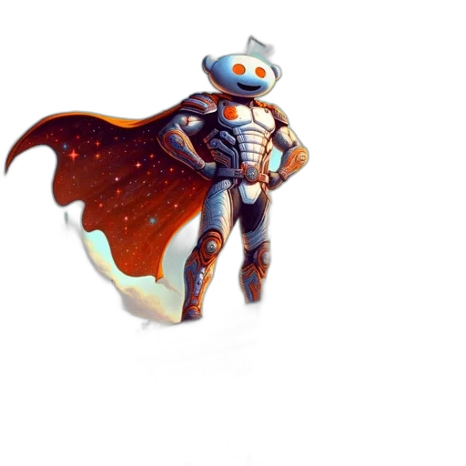 robot, staff, concept art, fantasy art transparent PNG cut-out