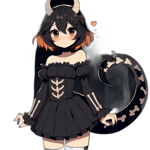 dress, creature, staff, animal transparent PNG cut-out