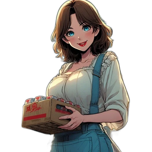 dress, food, robot, staff transparent PNG cut-out