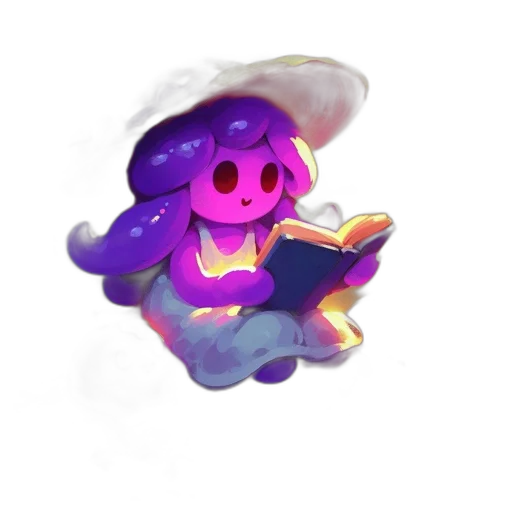hat, creature, staff, weapon transparent PNG cut-out