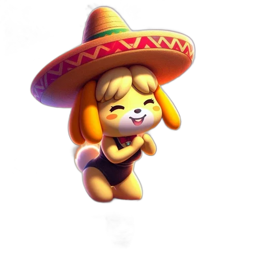 hat, animal, staff, mask transparent PNG cut-out