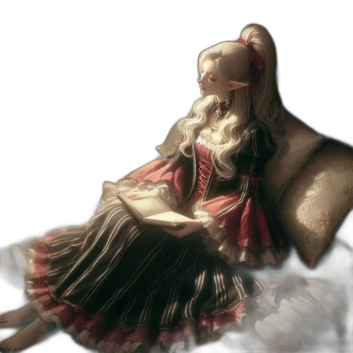 dress, mask, crown, creature transparent PNG cut-out