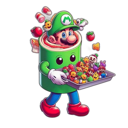 food, robot, weapon, staff transparent PNG cut-out
