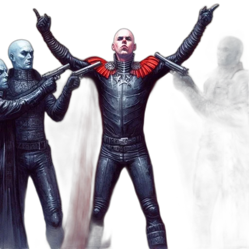 concept art, comic book art, fantasy art, atmospheric transparent PNG cut-out