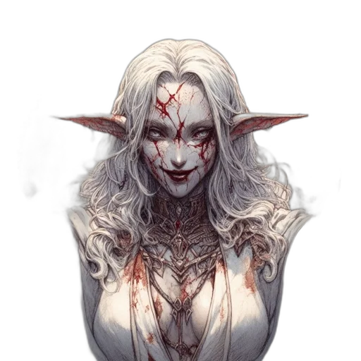 face, staff, fantasy art, concept art transparent PNG cut-out