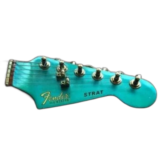 turquoise, fender, stratocaster, guitar transparent PNG cut-out
