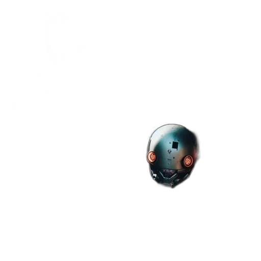 robot, mask, weapon, face transparent PNG cut-out