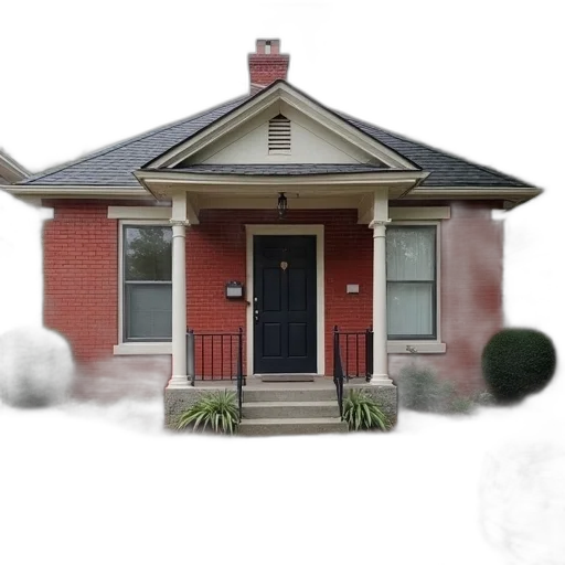 building, 3d render, photorealistic, concept art transparent PNG cut-out