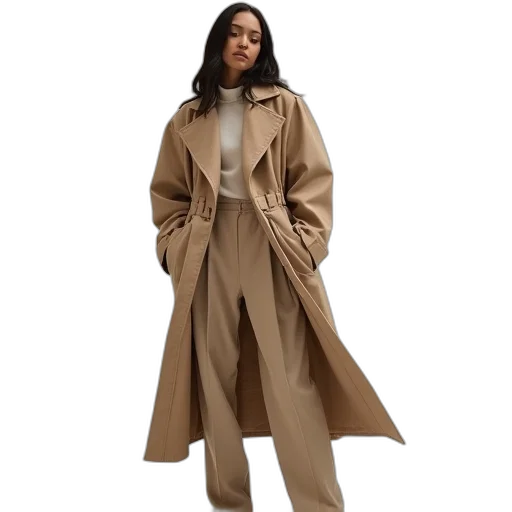 jacket, earth tones, oversize, coat transparent PNG cut-out
