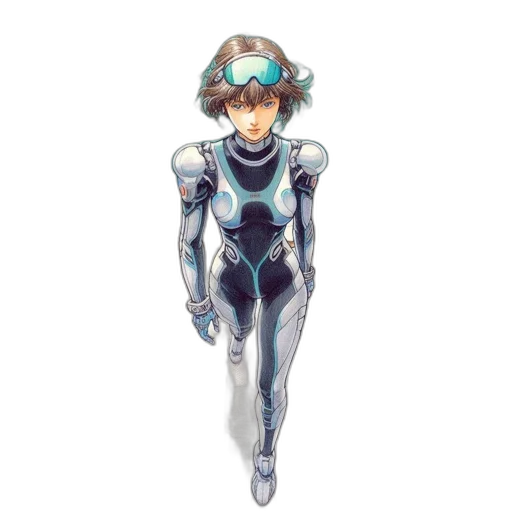 robot, weapon, sword, staff transparent PNG cut-out