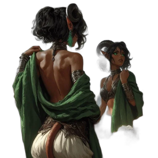 dress, concept art, fantasy art, comic book art transparent PNG cut-out