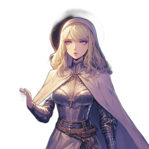 sword, staff, crown, dress transparent PNG cut-out